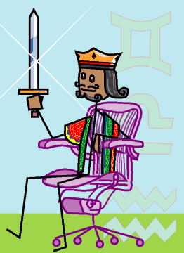 . King